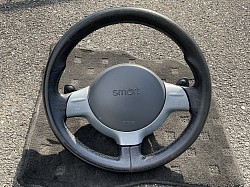 450スマート  ブラバス  パドルシフト付き　ステアリング  動作確認済み　スレあり　8万円